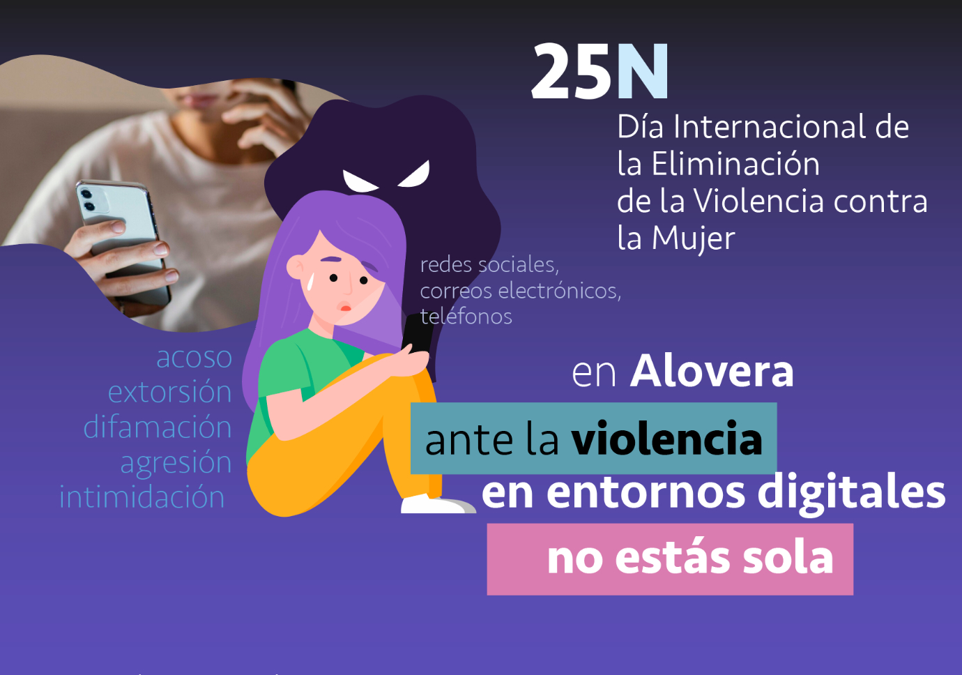 Acto institucional 25 de noviembre Violencia contra la Mujer.