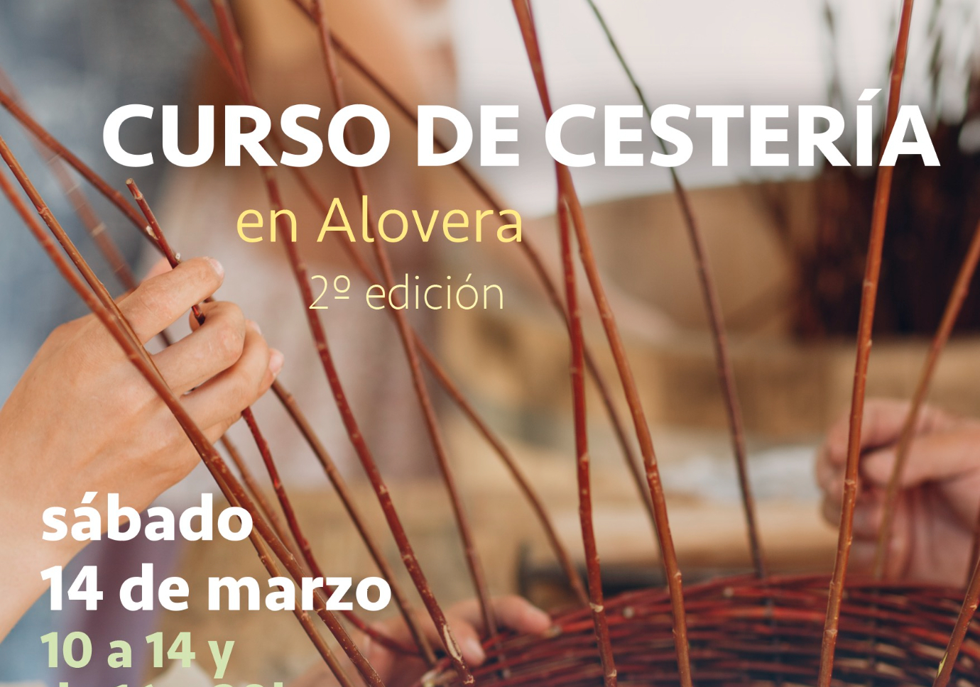 Curso de cestería tradicional